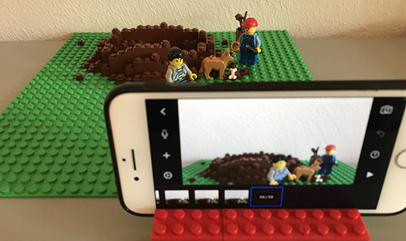 Archeologie in LEGO®-stenen’ bij Huis van Hilde